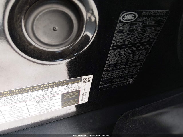 SALYL2EX0RA372319 Land Rover Range Rover Velar P250 Dynamic Se