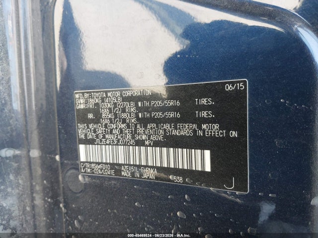 JTLZE4FE3FJ077245 Scion XB