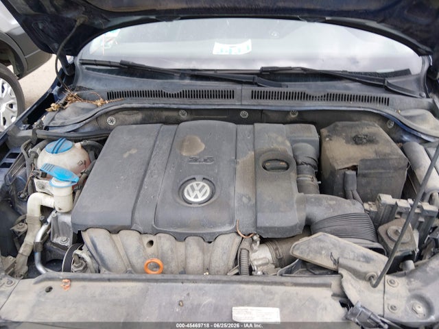 2012 Volkswagen Jetta 2.5l Se მანქანა იყიდება აუქციონზე, vin: 3VWDP7AJ9CM363845, აუქციონის ნომერი: 45469718