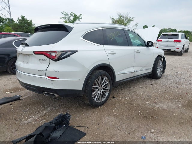 Продаж на аукціоні авто 2022 Acura Mdx Advance Package, vin: 5J8YE1H84NL044823, номер лоту: 45469876