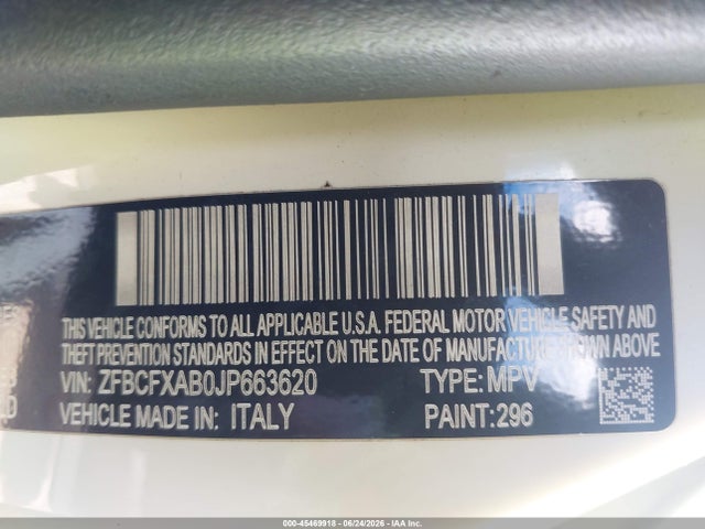 Fiat 500x Pop Fwd 2018 ZFBCFXAB0JP663620 Image 9