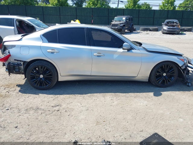45470001 :رقم المزاد ، JN1BV7ARXFM401236 vin ، 2015 Infiniti Q50 مزاد بيع
