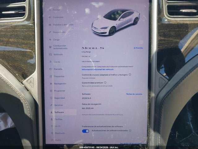 Tesla Model S 100d/75d/long Range/standard Range 2019 5YJSA1E27KF348811 Image 7