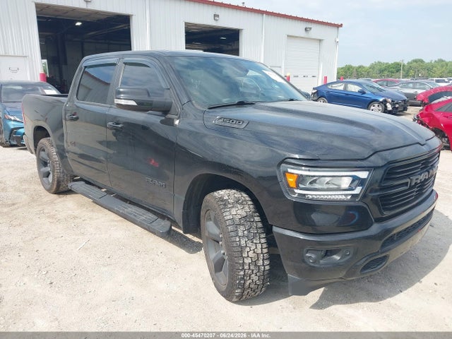 45470207 :رقم المزاد ، 1C6SRFFT3KN691931 vin ، 2019 Ram 1500 Big Horn/lone Star  4x4 5'7 Box مزاد بيع