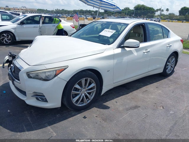 Продажа на аукционе авто 2014 Infiniti Q50 Premium, vin: JN1BV7AR8EM687408, номер лота: 45470248