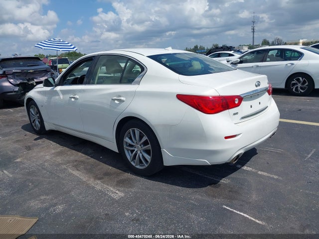 Продажа на аукционе авто 2014 Infiniti Q50 Premium, vin: JN1BV7AR8EM687408, номер лота: 45470248
