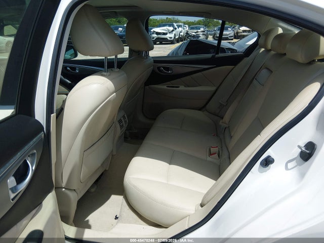 2014 Infiniti Q50 Premium მანქანა იყიდება აუქციონზე, vin: JN1BV7AR8EM687408, აუქციონის ნომერი: 45470248