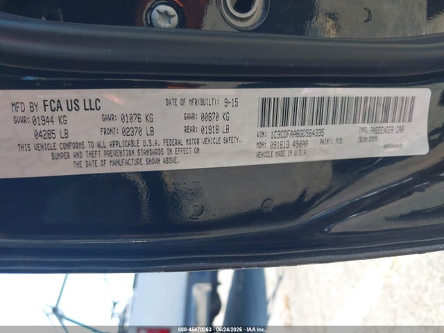 Продажа на аукционе авто 2016 Dodge Dart Se, vin: 1C3CDFAA6GD564335, номер лота: 45470263