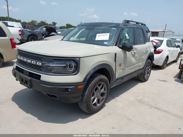 2024 Ford Bronco Sport Badlands მანქანა იყიდება აუქციონზე, vin: 3FMCR9D93RRE08257, აუქციონის ნომერი: 45470637