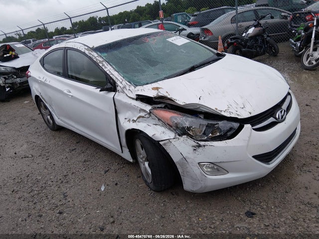 2012 Hyundai Elantra Gls მანქანა იყიდება აუქციონზე, vin: 5NPDH4AE2CH073213, აუქციონის ნომერი: 45470768