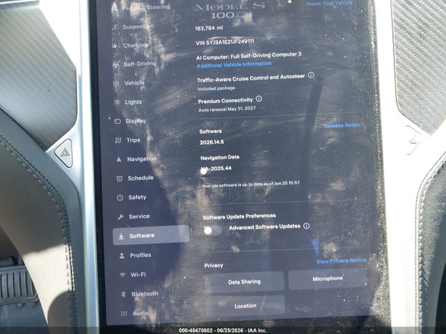 Aukcja sprzedaży 2018 Tesla Model S 100d/75d/p100d, vin: 5YJSA1E21JF249111, numer aukcji: 45470802