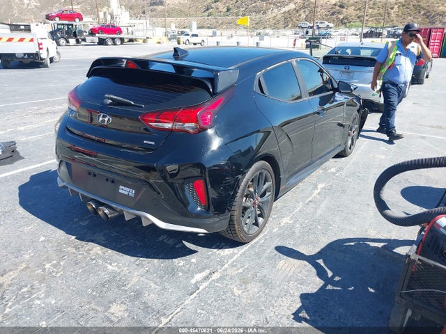 2019 Hyundai Veloster Turbo R-spec მანქანა იყიდება აუქციონზე, vin: KMHTH6ABXKU006971, აუქციონის ნომერი: 45470821