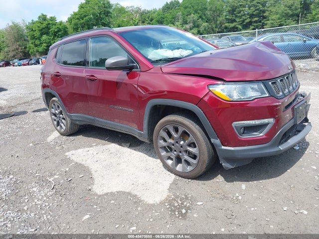 45470855 :رقم المزاد ، 3C4NJDEB5MT575871 vin ، 2021 Jeep Compass 80th Anniversary 4x4 مزاد بيع