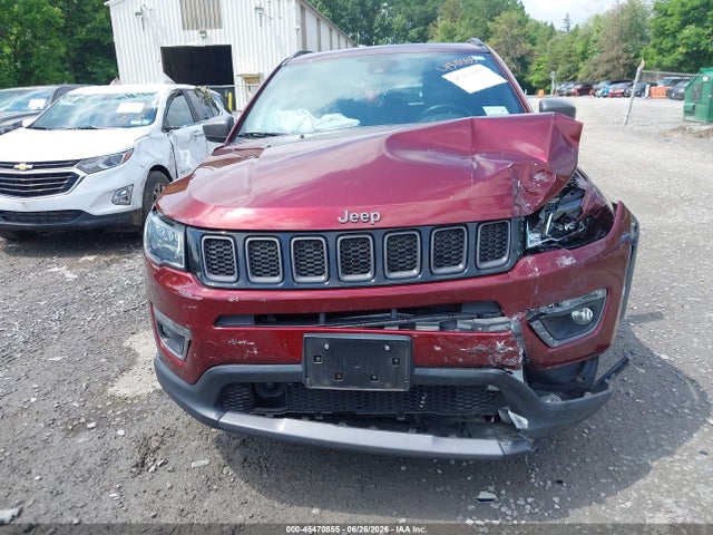 Aukcja sprzedaży 2021 Jeep Compass 80th Anniversary 4x4, vin: 3C4NJDEB5MT575871, numer aukcji: 45470855