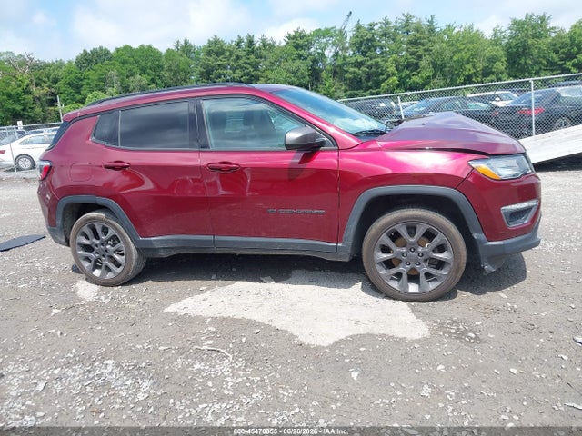 Aukcja sprzedaży 2021 Jeep Compass 80th Anniversary 4x4, vin: 3C4NJDEB5MT575871, numer aukcji: 45470855