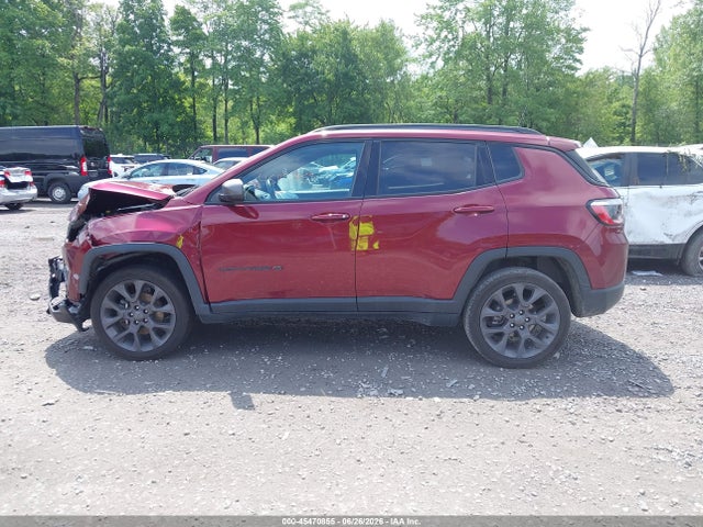 Aukcja sprzedaży 2021 Jeep Compass 80th Anniversary 4x4, vin: 3C4NJDEB5MT575871, numer aukcji: 45470855