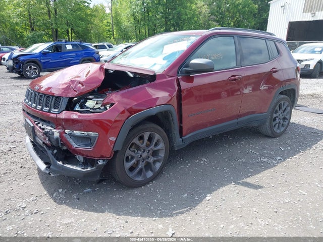 Aukcja sprzedaży 2021 Jeep Compass 80th Anniversary 4x4, vin: 3C4NJDEB5MT575871, numer aukcji: 45470855