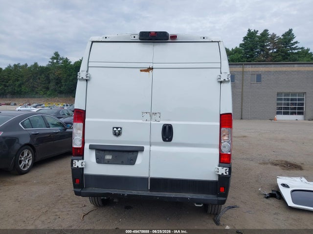 45470888 :رقم المزاد ، 3C6LRVCG4ME585596 vin ، 2021 Ram Promaster 2500 High Roof 136 Wb مزاد بيع