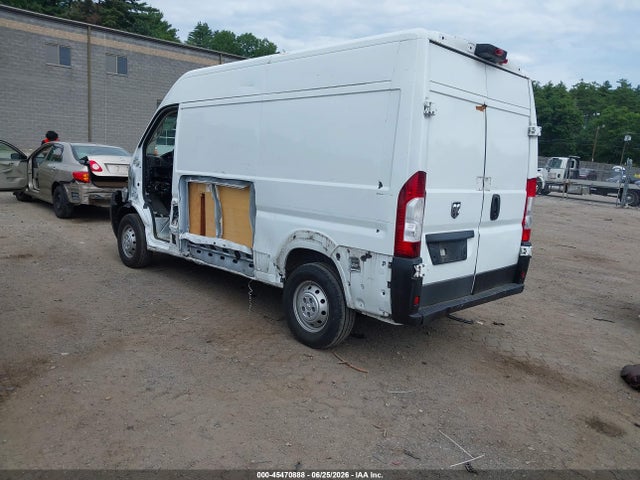 45470888 :رقم المزاد ، 3C6LRVCG4ME585596 vin ، 2021 Ram Promaster 2500 High Roof 136 Wb مزاد بيع