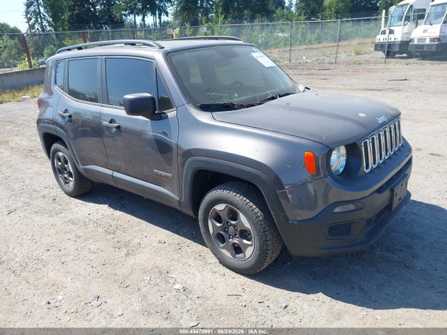 Продаж на аукціоні авто 2018 Jeep Renegade Sport 4x4, vin: ZACCJBAH8JPH17641, номер лоту: 45470991