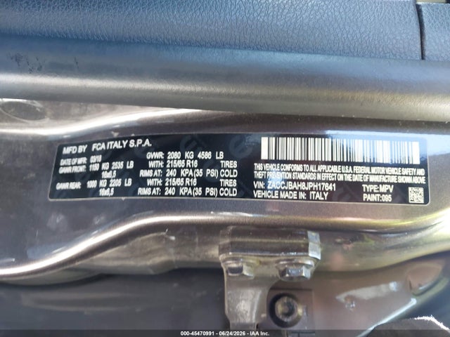 ZACCJBAH8JPH17641 Jeep Renegade Sport 4x4