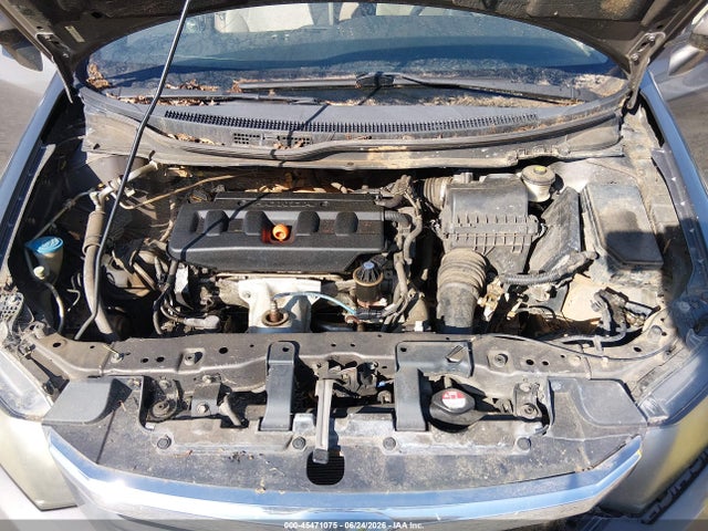 2012 Honda Civic Lx მანქანა იყიდება აუქციონზე, vin: 19XFB2F57CE103351, აუქციონის ნომერი: 45471075