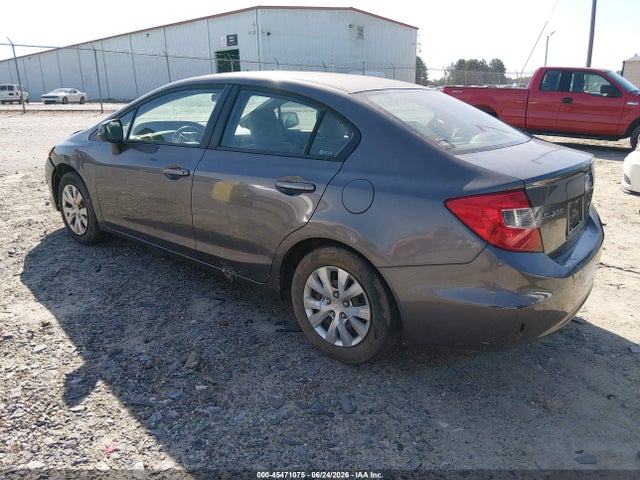 2012 Honda Civic Lx მანქანა იყიდება აუქციონზე, vin: 19XFB2F57CE103351, აუქციონის ნომერი: 45471075