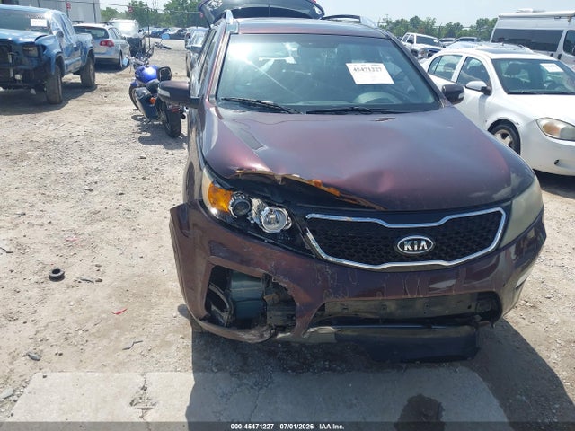 2011 Kia Sorento Sx V6 მანქანა იყიდება აუქციონზე, vin: 5XYKWDA22BG136173, აუქციონის ნომერი: 45471227