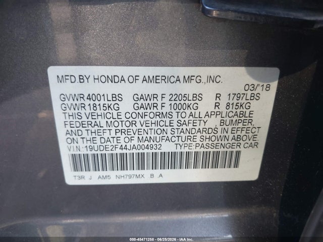 Acura Ilx Special Edition 2018 19UDE2F44JA004932 Image 9