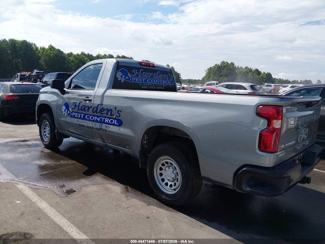 2025 Chevrolet Silverado 1500 2wd  Long Bed Wt მანქანა იყიდება აუქციონზე, vin: 3GCNAAEK3SG128850, აუქციონის ნომერი: 45471446