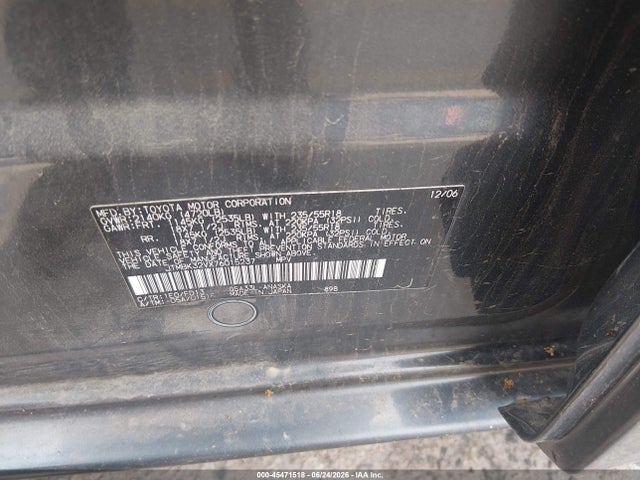 45471518 :رقم المزاد ، JTMBK32VX76015237 vin ، 2007 Toyota Rav4 Sport مزاد بيع