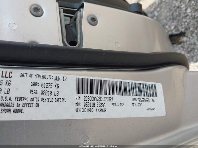 45471641 :رقم المزاد ، 2C3CCAAG2CH273824 vin ، 2012 Chrysler 300 مزاد بيع