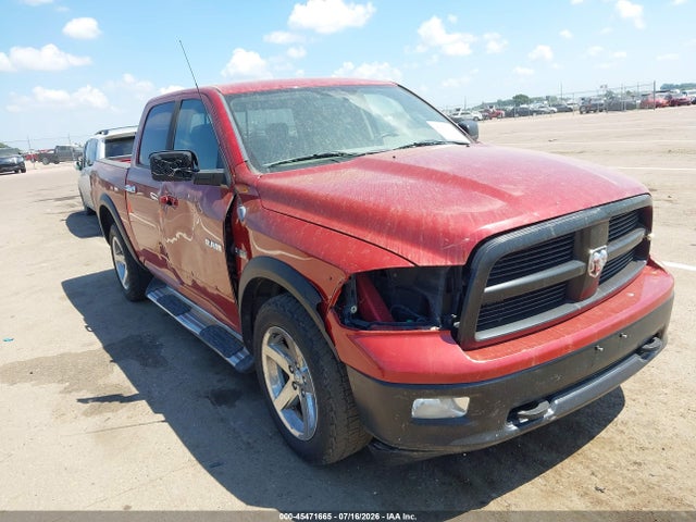 45471665 :رقم المزاد ، 1D7RV1CT1AS192156 vin ، 2010 Dodge Ram 1500 Slt/sport/trx مزاد بيع