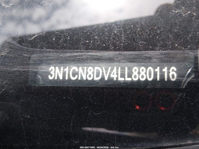 Nissan Versa S Xtronic Cvt 2020 3N1CN8DV4LL880116 Image 9