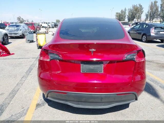 45471782 :رقم المزاد ، 7SAYGDEDXSF319656 vin ، 2025 Tesla Model Y Long Range Dual Motor Rear-wheel Drive مزاد بيع