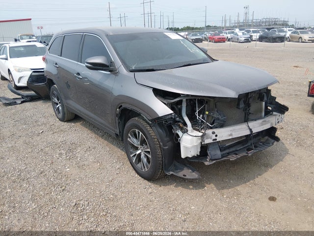 Продаж на аукціоні авто 2019 Toyota Highlander Le, vin: 5TDZARFH0KS057403, номер лоту: 45471866