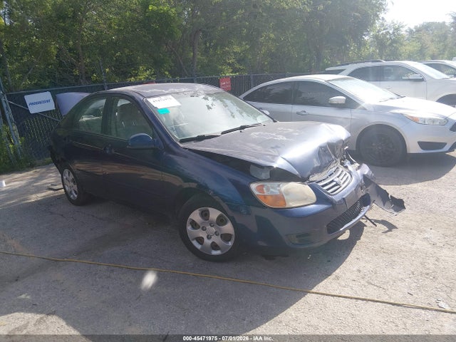 2007 Kia Spectra Ex მანქანა იყიდება აუქციონზე, vin: KNAFE121975435312, აუქციონის ნომერი: 45471975