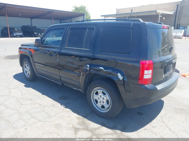 Продажа на аукционе авто 2016 Jeep Patriot Sport, vin: 1C4NJPBA8GD537266, номер лота: 45472127