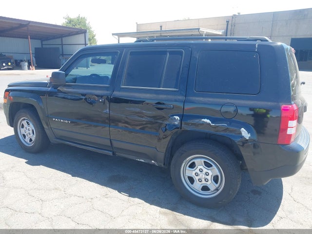 Продажа на аукционе авто 2016 Jeep Patriot Sport, vin: 1C4NJPBA8GD537266, номер лота: 45472127