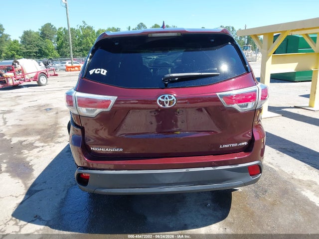 5TDDKRFH1GS298062 Toyota Highlander Limited Platinum V6