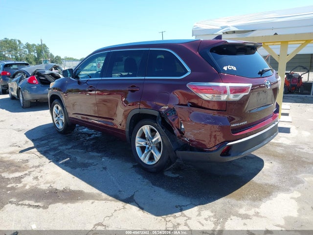 5TDDKRFH1GS298062 Toyota Highlander Limited Platinum V6
