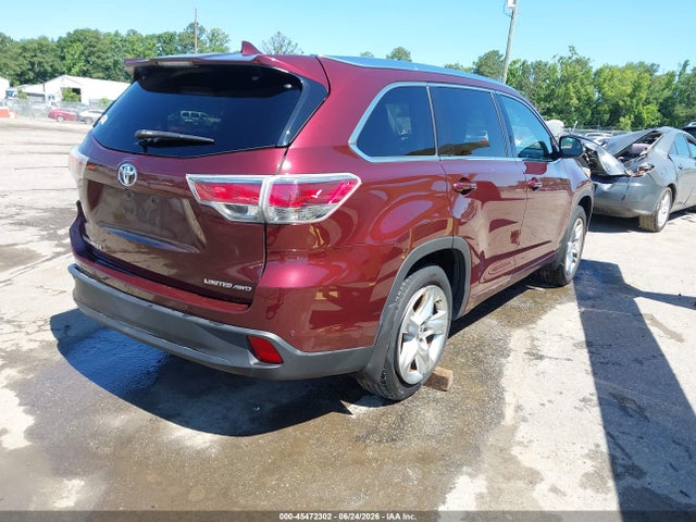 5TDDKRFH1GS298062 Toyota Highlander Limited Platinum V6
