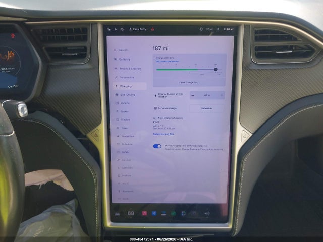 Продаж на аукціоні авто 2019 Tesla Model S 100d/long Range/p100d/performance, vin: 5YJSA1E49KF332904, номер лоту: 45472371