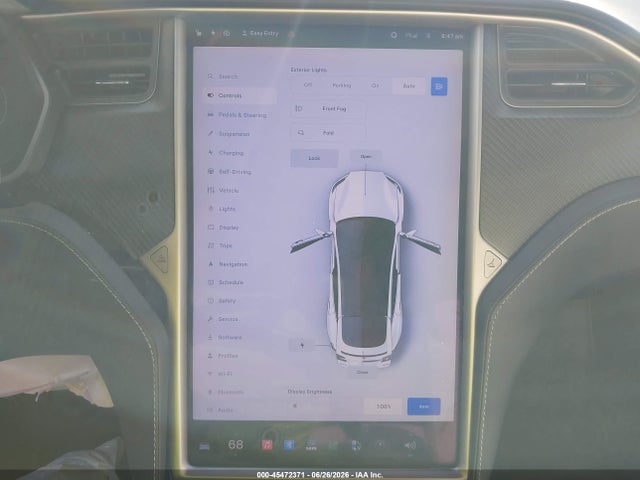 Продаж на аукціоні авто 2019 Tesla Model S 100d/long Range/p100d/performance, vin: 5YJSA1E49KF332904, номер лоту: 45472371