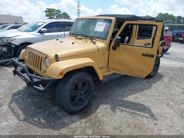 2013 Jeep Wrangler Unlimited Sahara მანქანა იყიდება აუქციონზე, vin: 1C4HJWEG5DL629184, აუქციონის ნომერი: 45472415