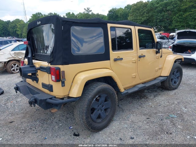2013 Jeep Wrangler Unlimited Sahara მანქანა იყიდება აუქციონზე, vin: 1C4HJWEG5DL629184, აუქციონის ნომერი: 45472415