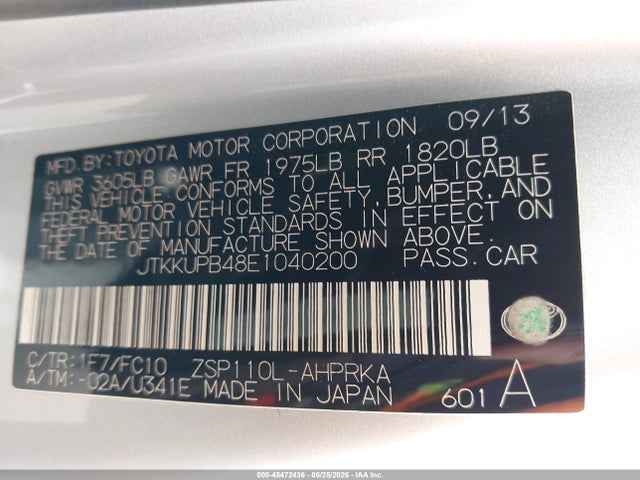Scion XD 2014 JTKKUPB48E1040200 Image 9