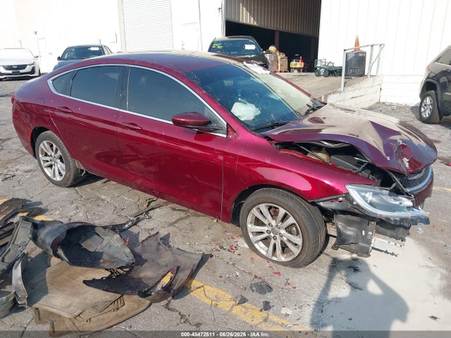 Aukcja sprzedaży 2016 Chrysler 200 Limited, vin: 1C3CCCAB2GN125489, numer aukcji: 45472511