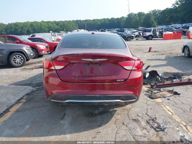 Aukcja sprzedaży 2016 Chrysler 200 Limited, vin: 1C3CCCAB2GN125489, numer aukcji: 45472511
