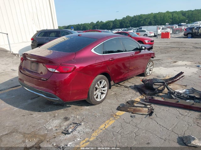 Aukcja sprzedaży 2016 Chrysler 200 Limited, vin: 1C3CCCAB2GN125489, numer aukcji: 45472511